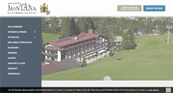 Desktop Screenshot of hotelmontana.de