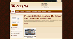 Desktop Screenshot of hotelmontana.be