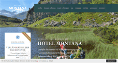 Desktop Screenshot of hotelmontana.at